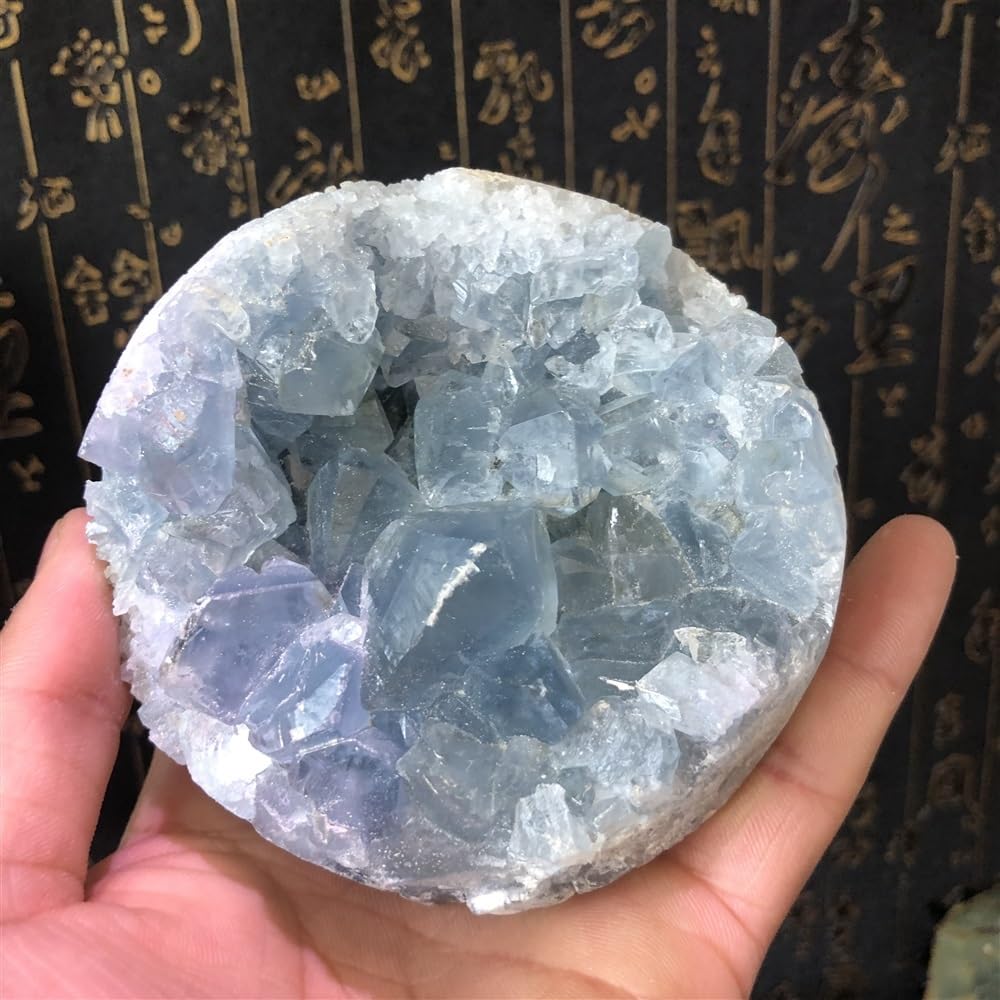KJEBVHIRS Sky Blue Crystal Cluster Wedding Decoration Aquarium Decoration Ornaments