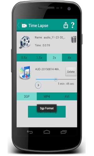 Time Lapse Video – vue 4