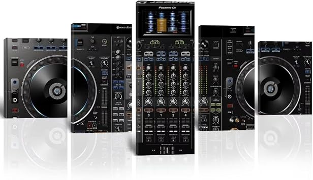 Wall HDQ Music Canvas Wall Art 5 Piece Audio Pictures DJ Wall Decor Musical Equipment Print Painting for Music room Recording Studio Living Room Bedroom Decor Gifts for Musician 50" Wx24 H