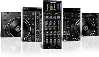 Wall HDQ Music Canvas Wall Art 5 Piece Audio Pictures DJ Wall Decor Musical Equipment Print Painting for Music room Recording Studio Living Room Bedroom Decor Gifts for Musician (60" Wx32 H)