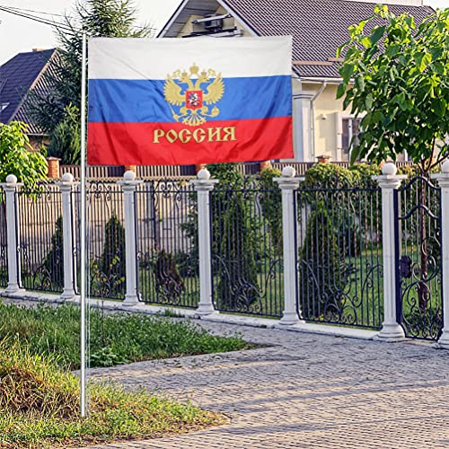 Tianbi Russia National Flag, Polyester Flag Banner for Indoor & Outdoor Use, 90 * 150cm, Blue & Red, Blue, White, Red, 90*150cm - Image 4