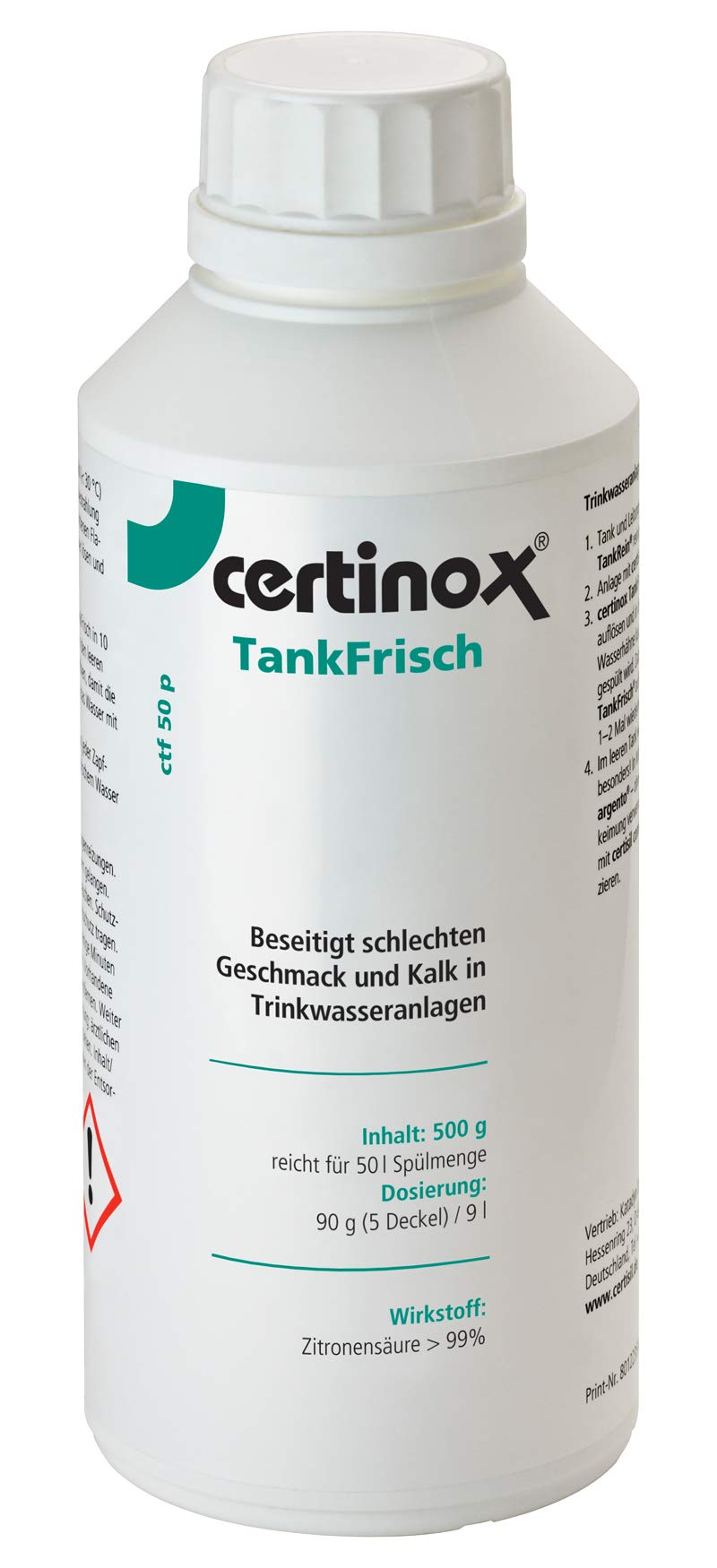 TankFrisch 50 P - Pulver, Gewicht:500g