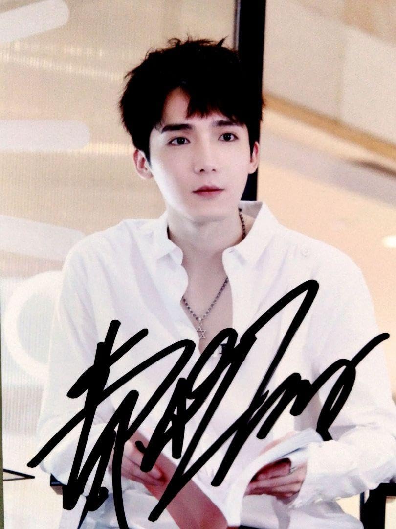 Amazon.co.jp: ツァオ・ユーチャン直筆サイン入り2Lサイズ写真神様の  