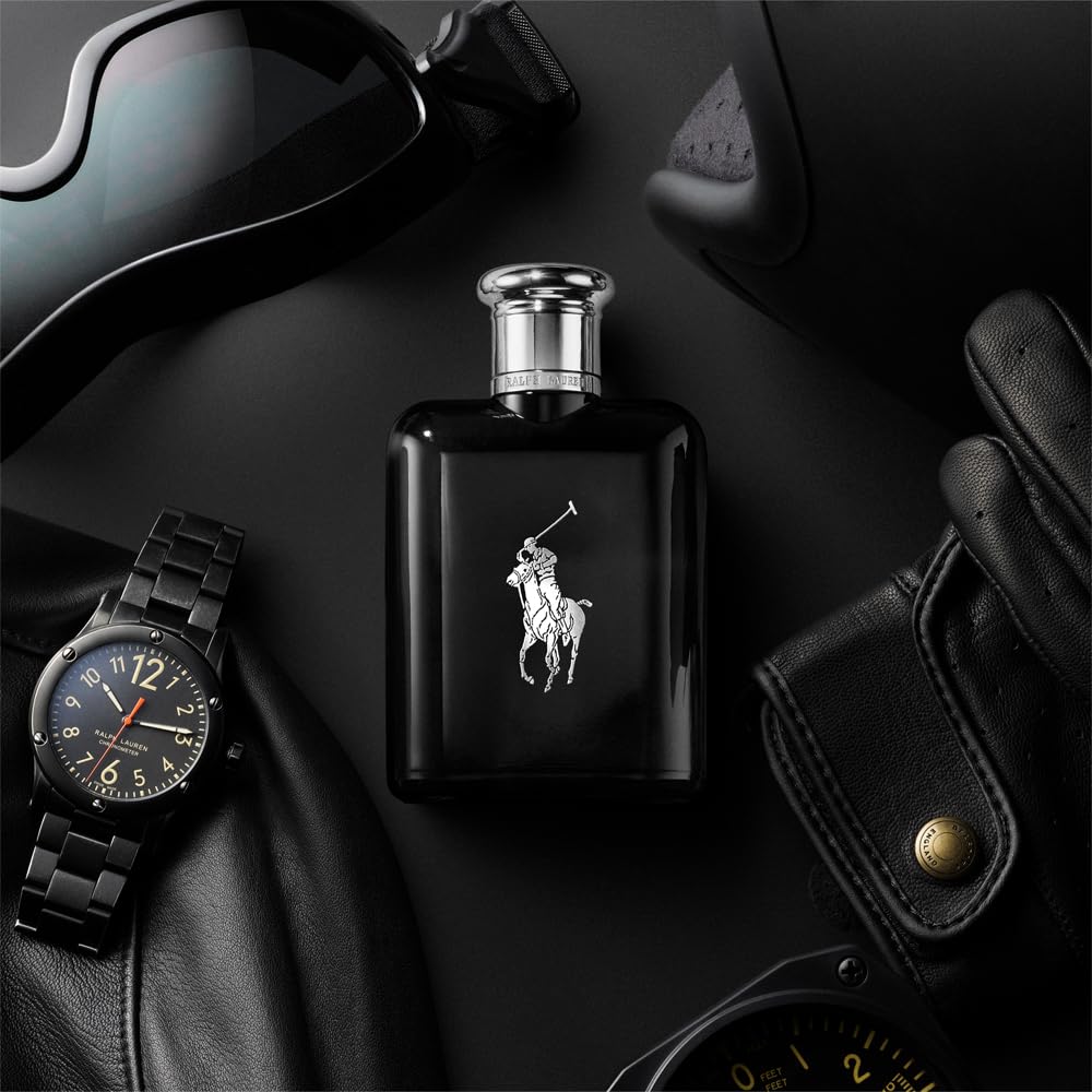 Ralph Lauren - Polo Black - Eau de Toilette 125 ml - Men's Cologne - Woody & Fresh - With Patchouli, Sandalwood, and Mandarin - Medium Intensity 2