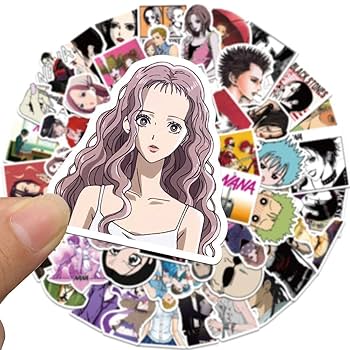 【貴重】初版！Nana : 1st illustrations ナナ ステッカー Amazon.co.jp: ナナ NANA シール ステッカーセット 50枚入り