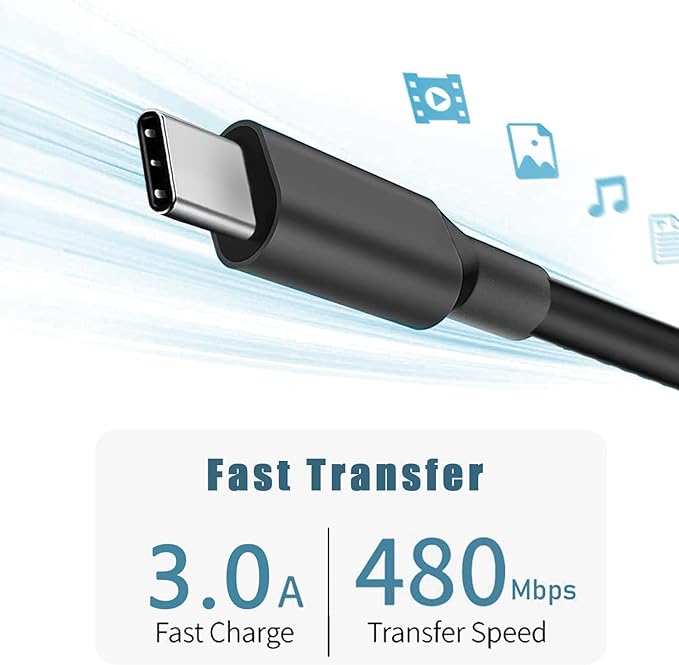 Cargador USB C Rápido 10W para Kindle Fire Tablet y E-Reader miniatura 5