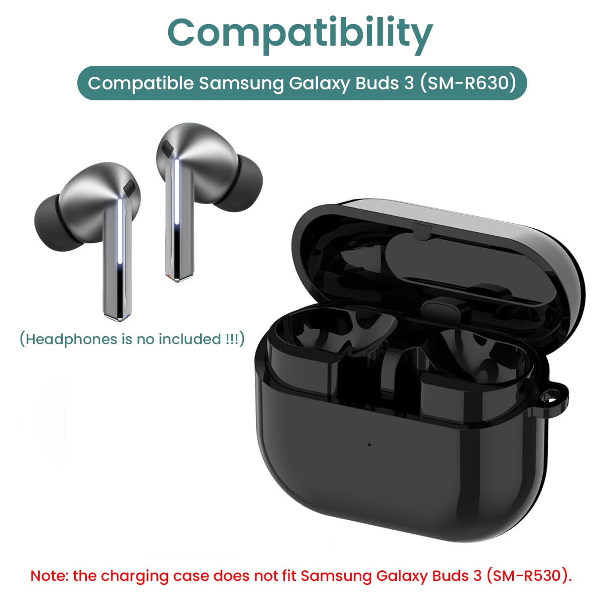 Amazon | Samsung Galaxy Buds 3 Pro (SM-R630)用充電ケース、交換用