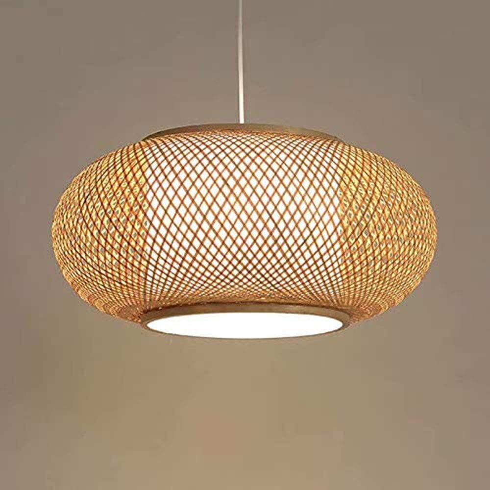 Lustre en rotin et osier tressé main pour une déco raffinée