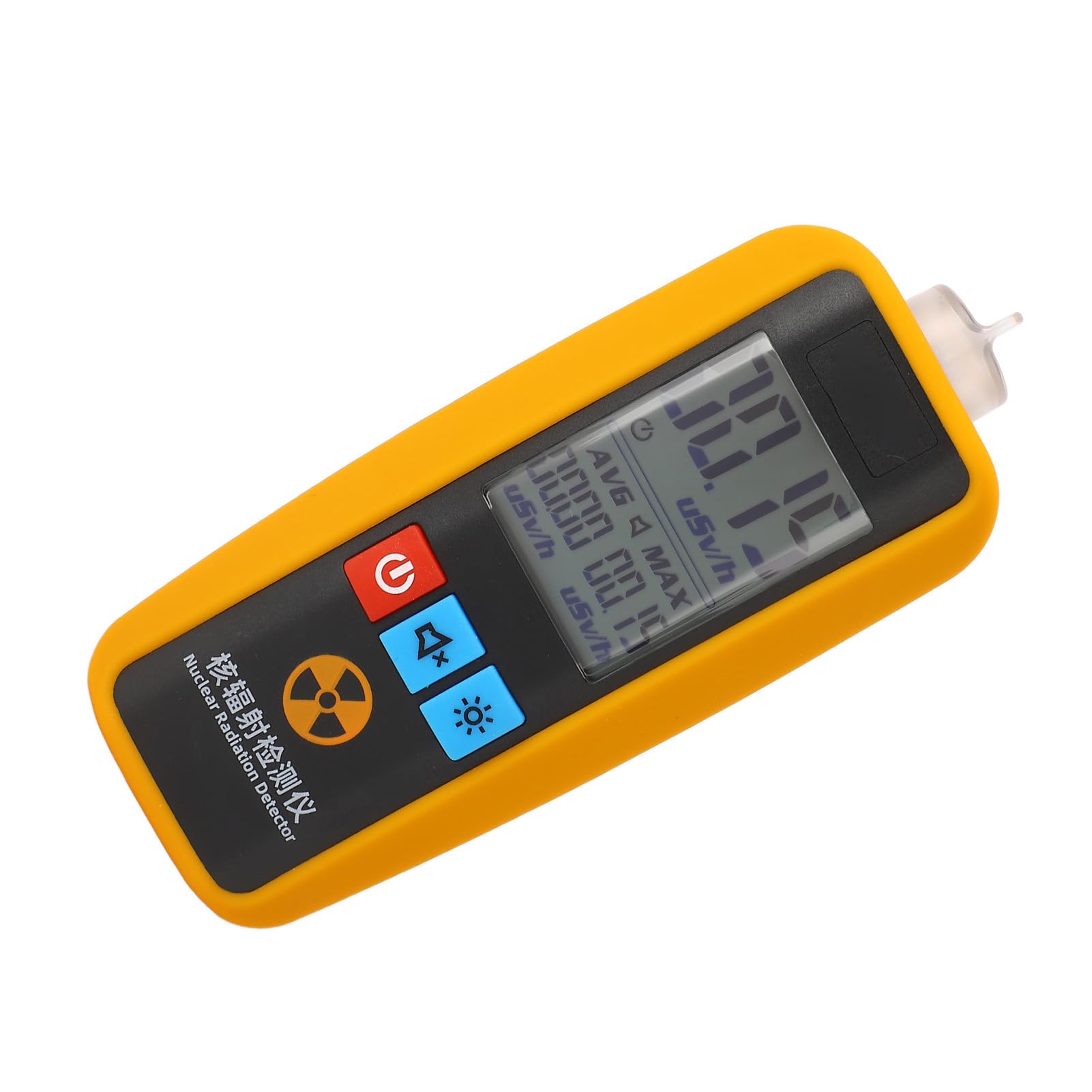 Contatore Geiger X Ray Gamma Ray Monitoraggio in tempo reale Tester per misuratore di rilevamento radioattivo digitale per uso domestico