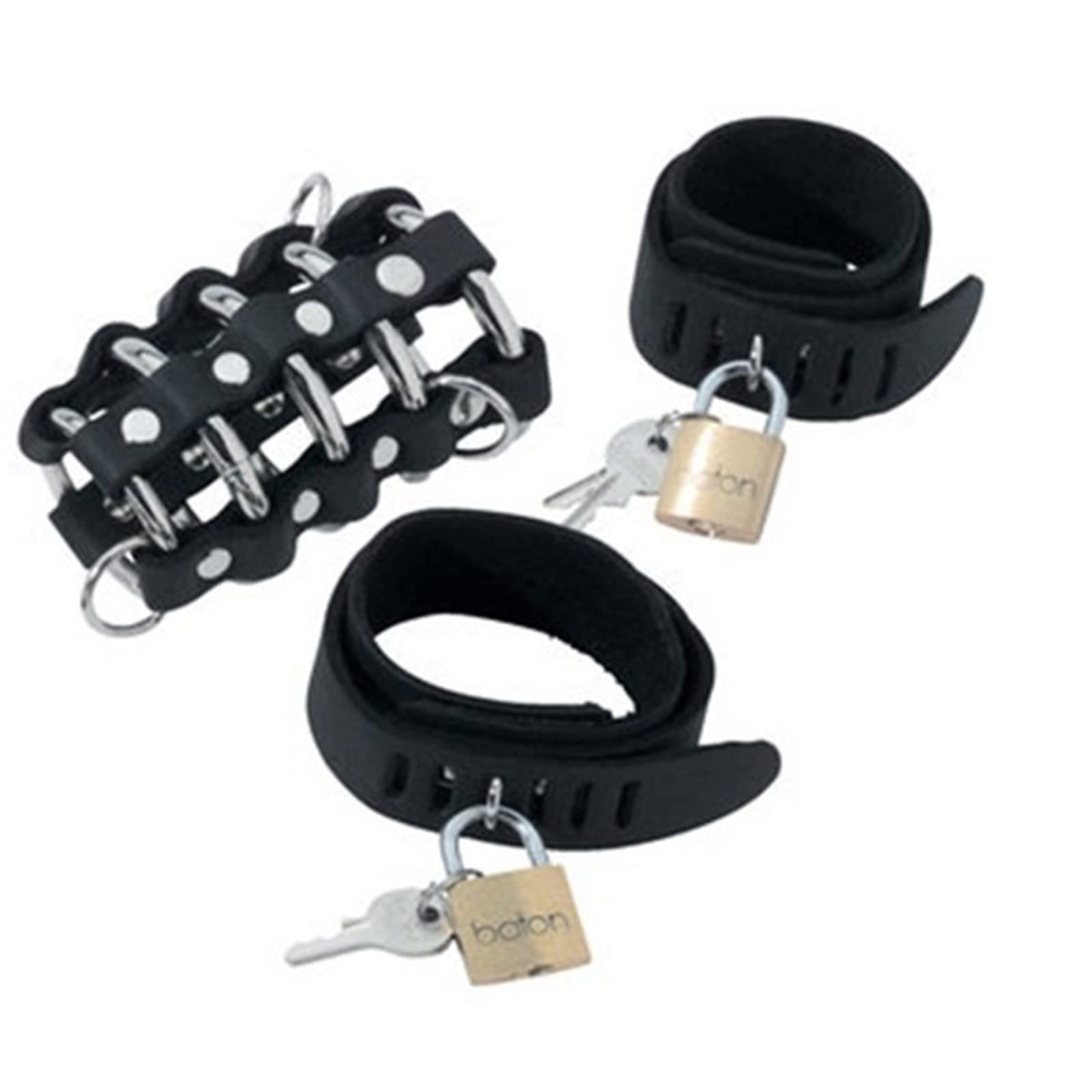 ZZFLSM Adult Games Genuine Leather Cock Cage Sex Toys For Men Scrotum Penis Cock Ring Sleeve Lock Adjustable Belt Male Chastity Device