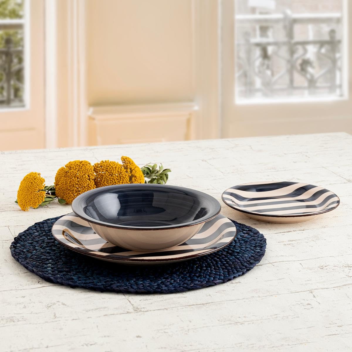 Vajilla Bidasoa Vajilla Quid Olsen Porcelana Para Personas (18