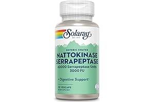 Nattokinase Serrapeptase Supplement - Enteric Coated