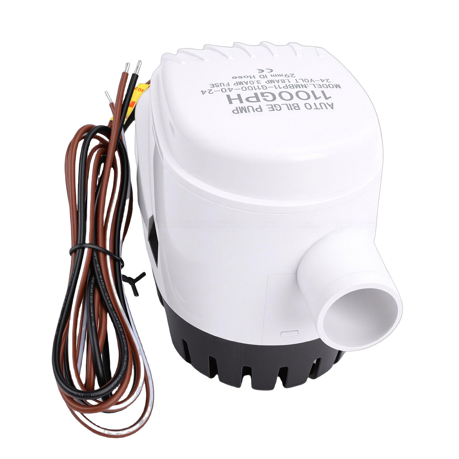 Sxhlseller Pompa di Sentina Automatica Marina 24V 1100GPH con