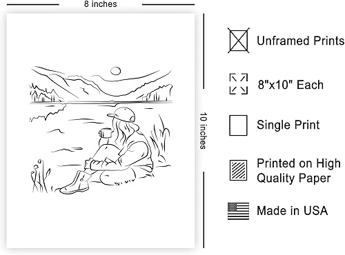 Miniatura 535 de Poster Master Póster de peonías – Estampado de flores retro – Ilustración floral – Ilustración en blanco y negro – Diseño de línea y abstracto –
