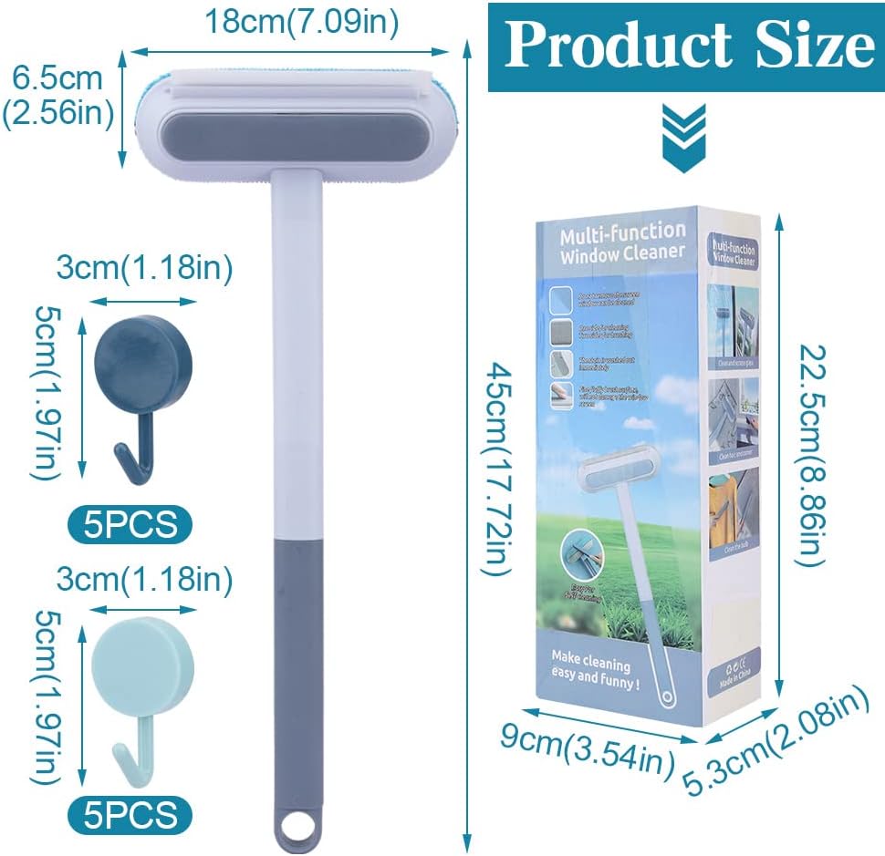 Dollar for Import 11pcs Window Screen Cleaner Tool and Hook Set - detail view