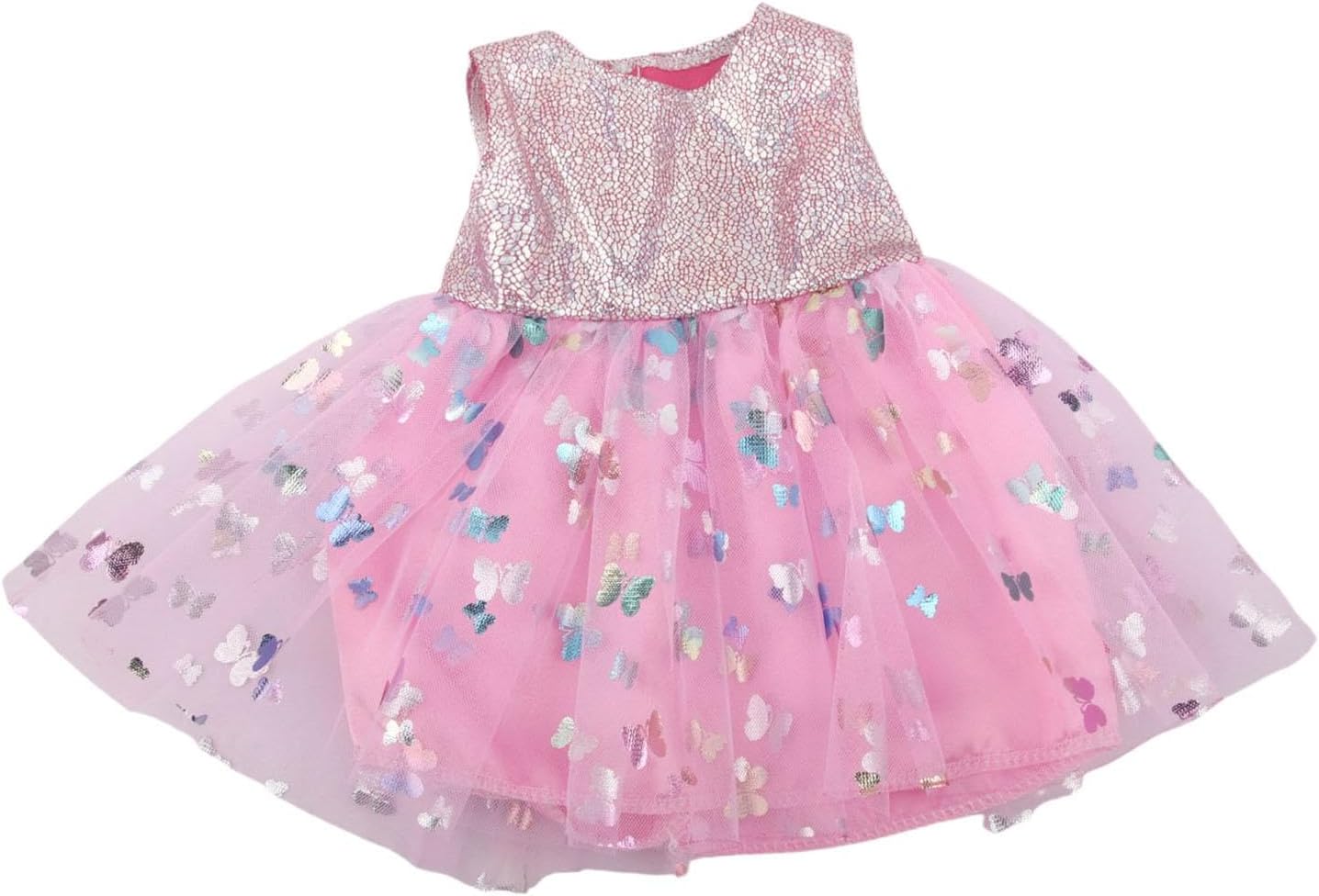 Amagogo 18inch Doll Dress,Doll Clothes,Comfortable,Stylish,Pretend Play,Photo Props Doll Outifits Doll Clothing for 43 cm Dolls Gift, Pink