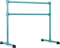 Vista 20 de VITA Barre - Barra de ballet doble portátil independiente, extrema, acero Altura fija, fabricada en Estados Unidos, equipo de ejercicio en casa