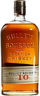 Bulleit Bourbon 10 Year Old Whiskey | 45.6% vol | 70cl | Smooth Sipping American Bourbon Whiskey | Rich Oaky Aromas | Taste of Vanilla & Dried Fruit | Long Smoky Finish