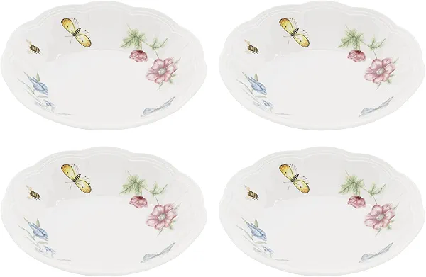 Lenox 895705 Butterfly Meadow Fruit Bowls, Set Of 4