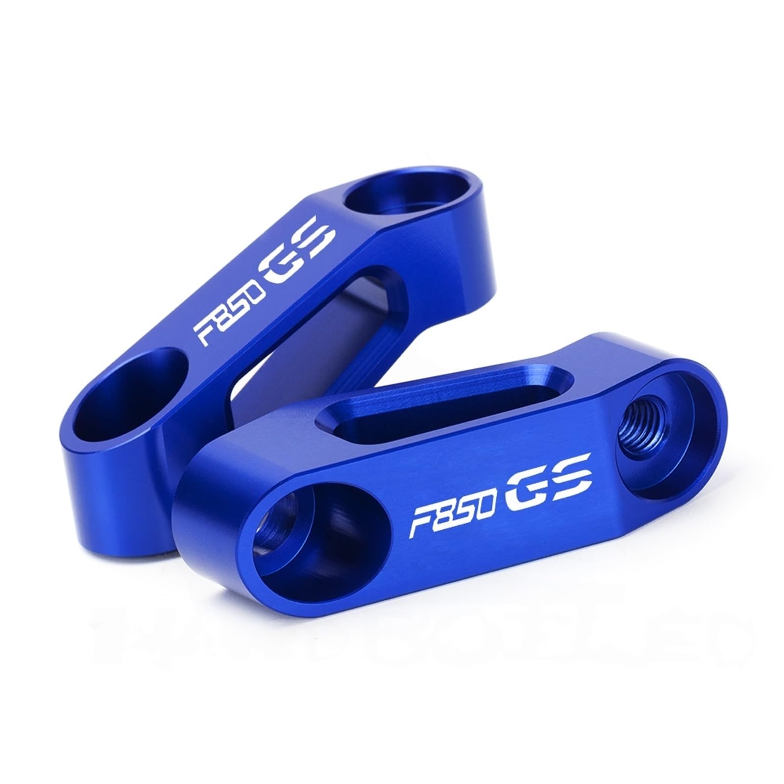 Motocykl Lusterka wsteczne Riser Extend Adapter dla BMW F750GS F850GS ADV F750 F850 GS Adventure(Blue F850GS)