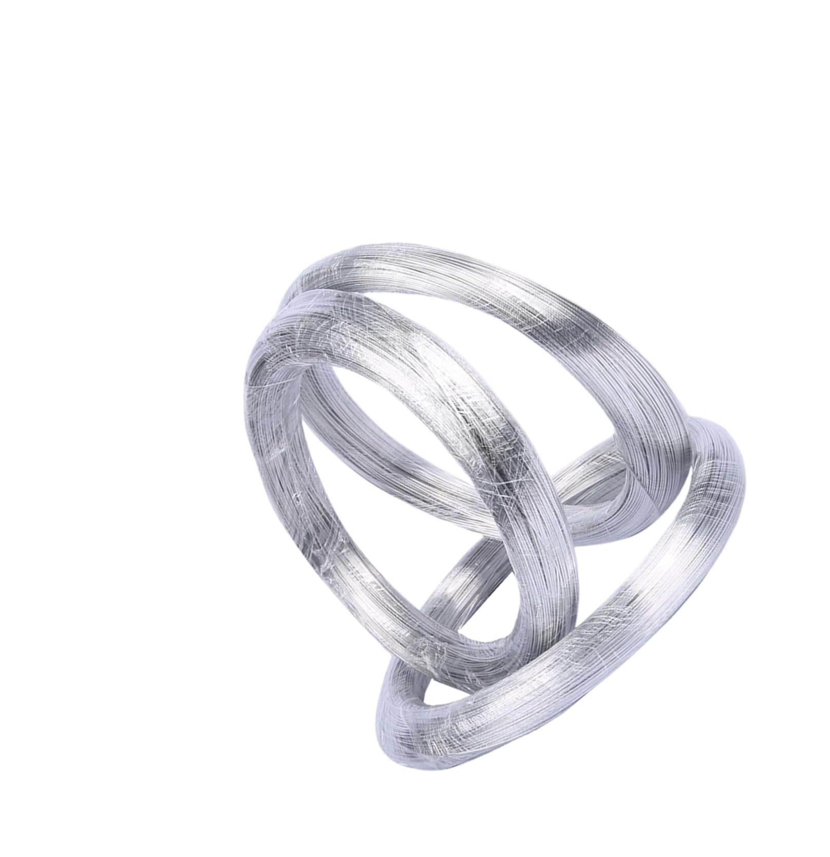 99,99% czysty drut aluminiowy 1 m, średnica 1,5–4 mm do rzemiosła, przemysłu i nauki, 1 szt.(2.5mm)