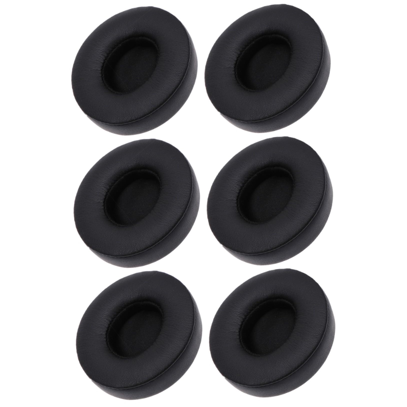 Hemobllo 6pezzi Cuscinetti Sostitutivi Per Cuffie Comfort e Isolamento Acustico Compatibile Con Nero