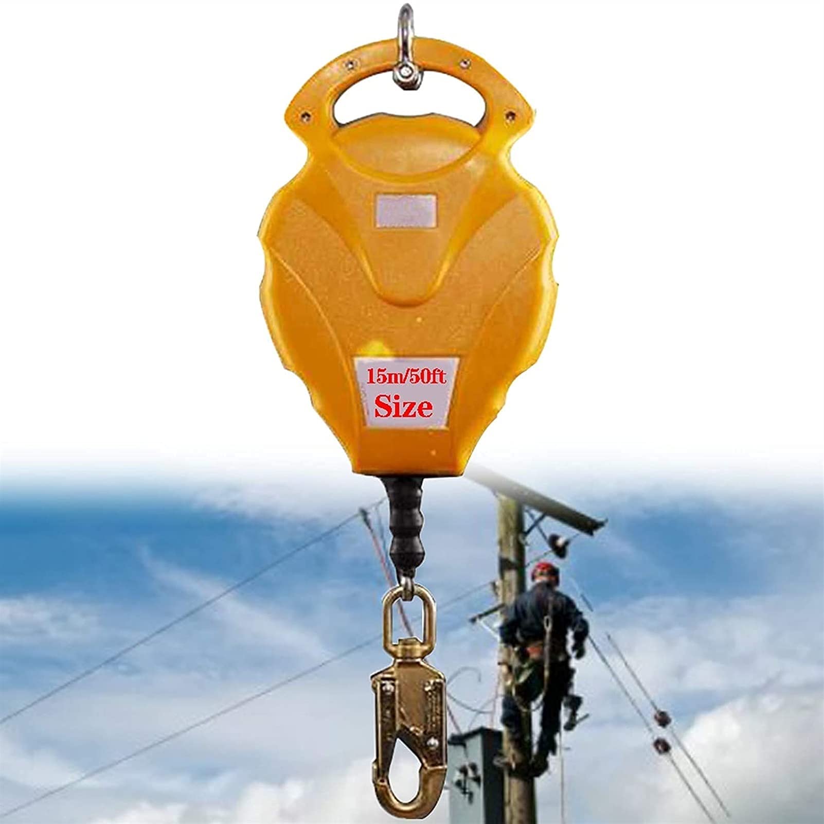 Buy LIXFDJ Antidrop rope kit,Self Retracting Lifeline 50ft, Personal Protection Equipment