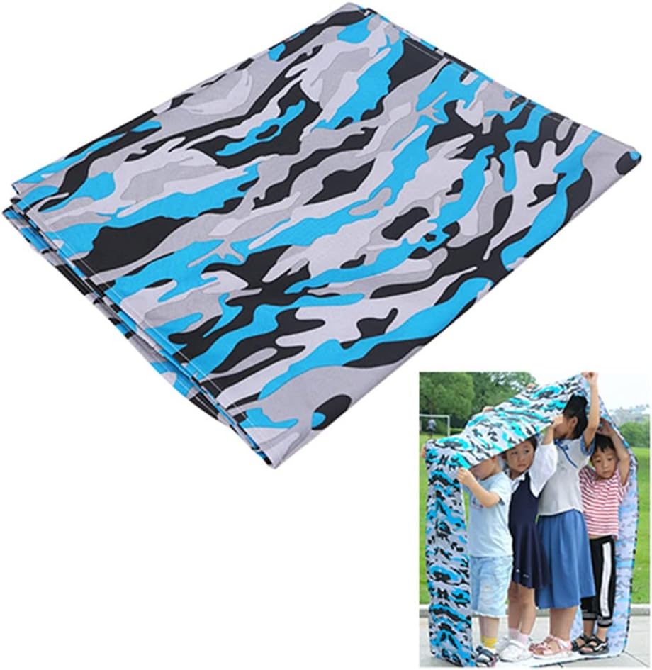 Playing Run Mat Outdoor Teamwork Game - Oxford Cloth Running Mat, Multi-Person Cooperative Sensory Training Equipment, Waterproof and Wear-Resistant (Size : Kids-4M/13FT)