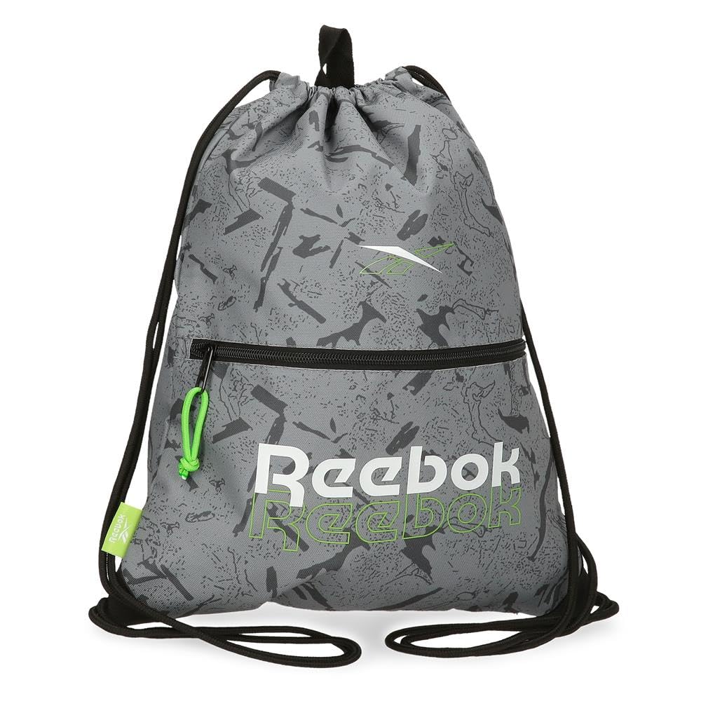 Reebok Roswell Sack Backpack Gris 35x46x1 cm Polyester by Joumma Bags