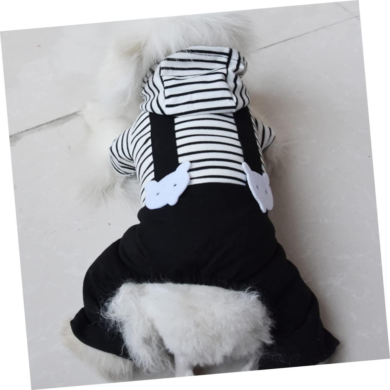 YARNOW 3 Pz costume da cane costume da compagnia vestiti sgargianti giubbotto per cane abbigliamento cane bretella per cani vestiti per cani tenere caldo Tuta da lavoro vestiti del cane