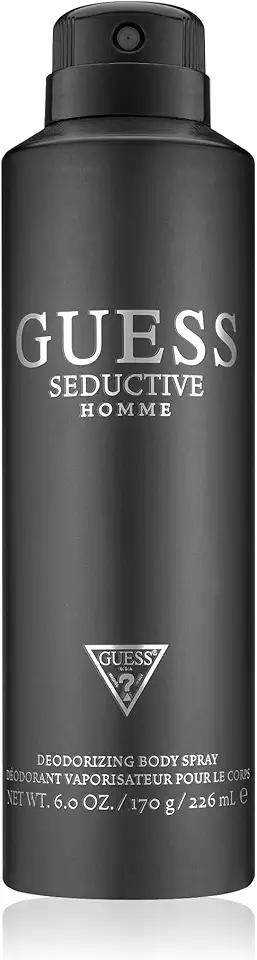 GUESS Seductive Homme Deodorizing Body Spray for Men, Oriental, 6 Fl Oz