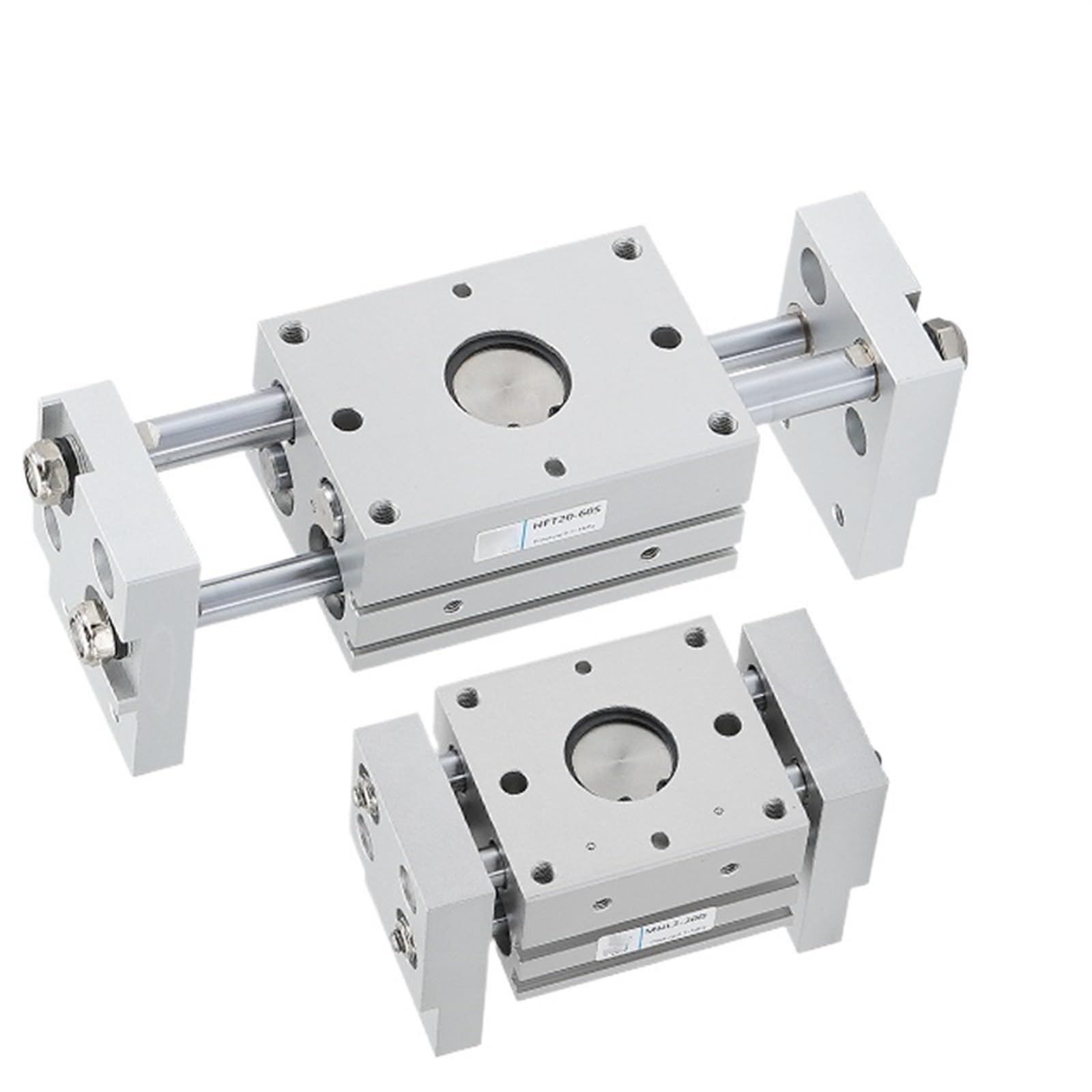 Bgzhtmg Mhl2-20D2 1Pc Pneumatic Gripper Mhl2 Double Acting Air Cylinder Mhl2 10D/16D/20D/25D/10D1/16D1/20D1/25D1 Air Gripper(Mhl2-20D2)