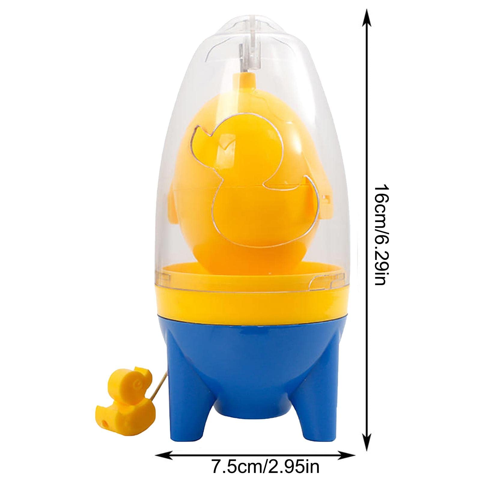 Shaker manuale per uova | Portable Golden Egg Maker, albume d'uovo e tuorlo spin Mixer Egg Scrambler con affettatrice e coulisse per realizzare uova dorate sode