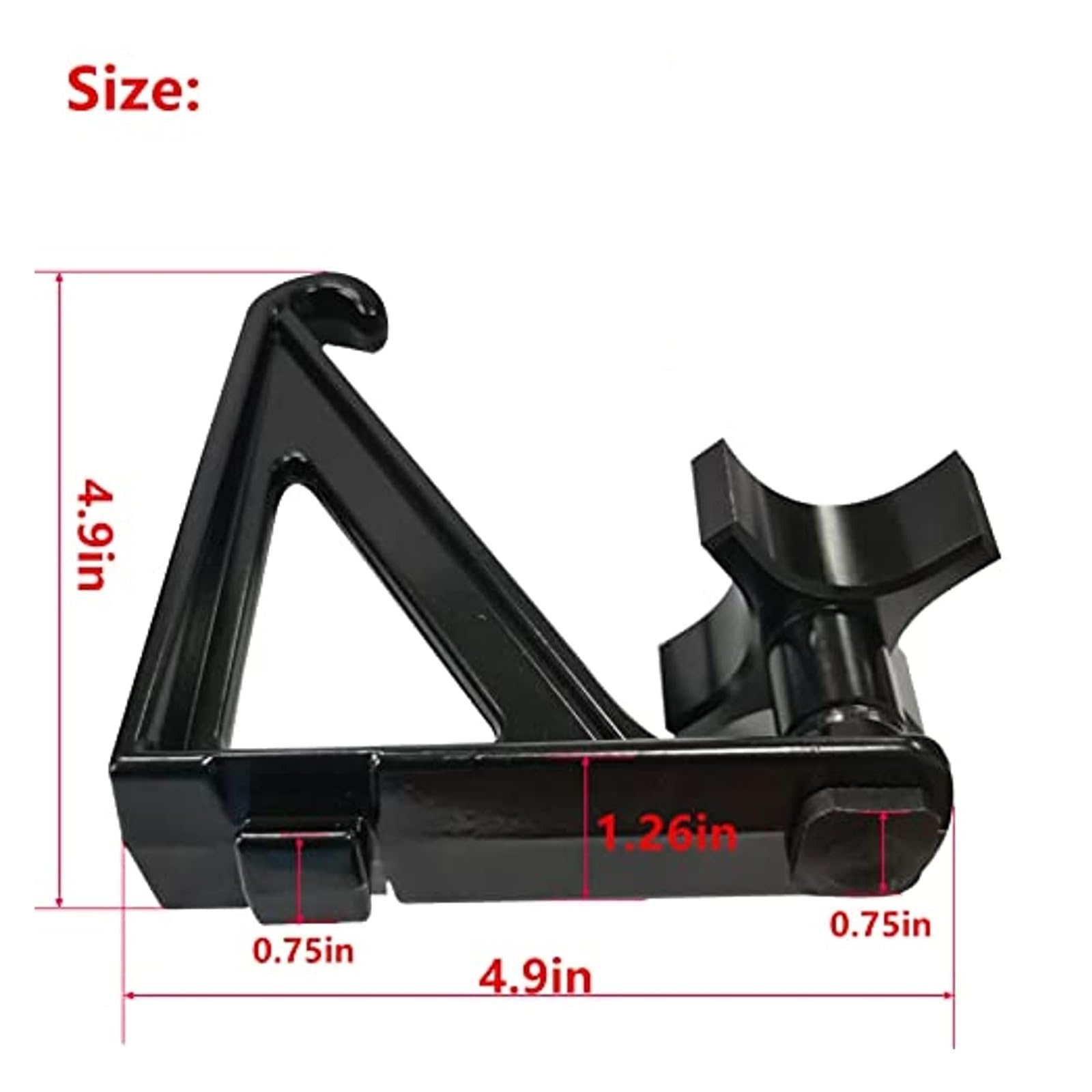 Load Stops 4 Pack Mount to Roof Rack Crossbar Ladder Firewood Skis Snowboard