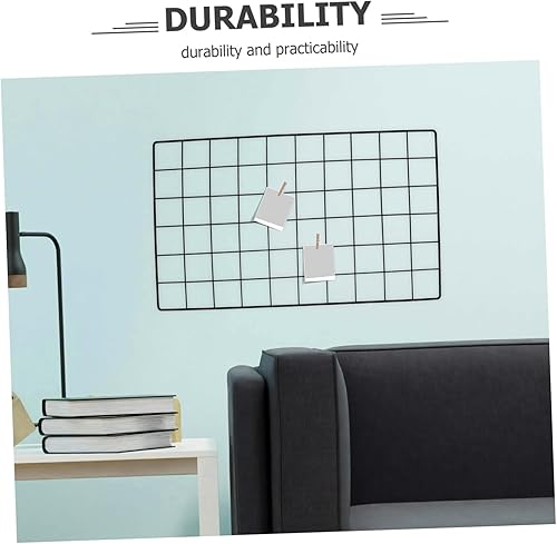 Miniatura 7 de Paneles de rejilla para pared, rejilla de pared, organizador de fotos, decoración de marco de fotos