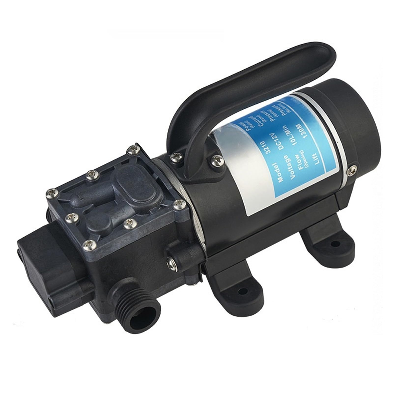 Bomba de agua autocebante de 120W y 10L/Min para pulverización eficiente y lavado