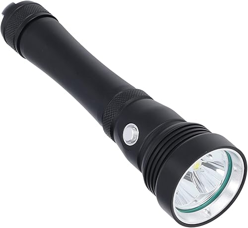 Miniatura 2 de Linterna de buceo de 5000lm, linterna de buceo subacuática súper brillante con 3 modos, IP8 impermeable noche buceo antorcha 328.1 ft de luz
