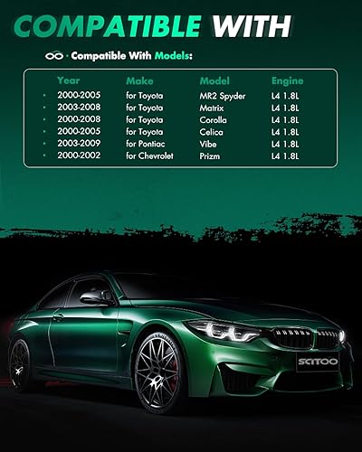 Vista 1013 de SCITOO 1 bobinas de encendido con 4 bujías de iridio para Chevrolet 2011-2015 Cruze 1.4L 2016 Cruze Limited 1.4L 2012-2020 Sonic 1.4L 2013-2021 Trax