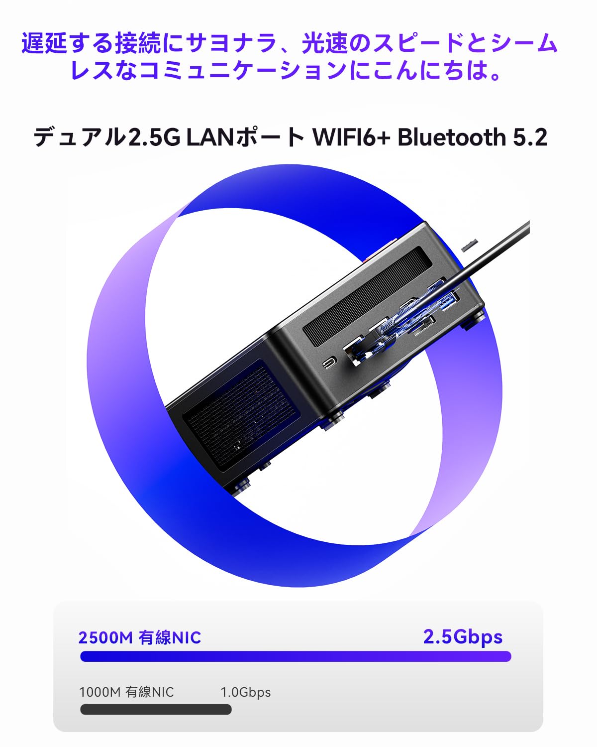 Amazon.co.jp: AOOSTAR GEM12 ミニPC Ryzen 7 8845HS 32GB DDR5 1TB