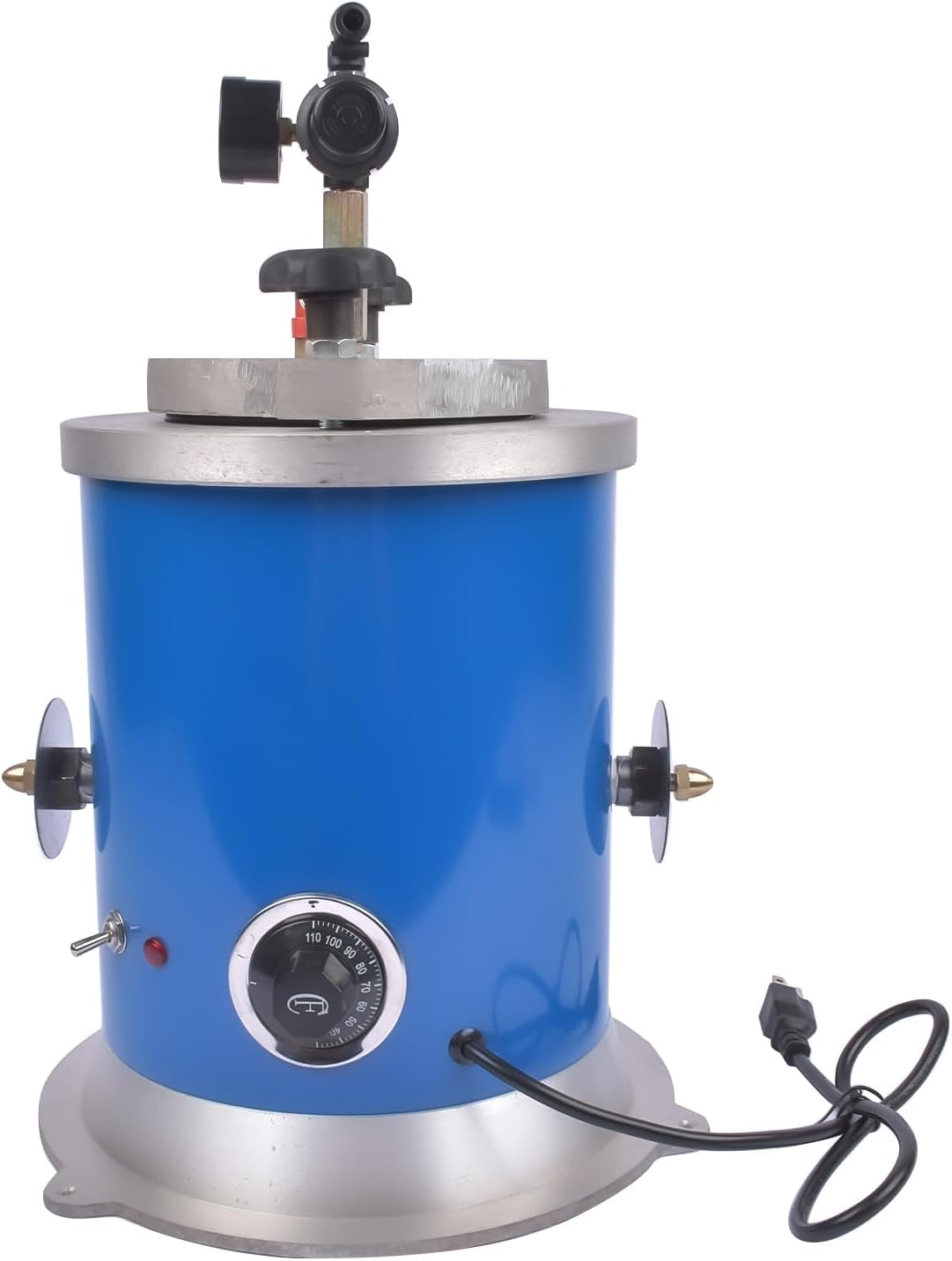 Blue Wax Injection Machine with Base Jewelry Tool for Jewelry Making 110 V / 60 Hz 500W 2 Nozzles