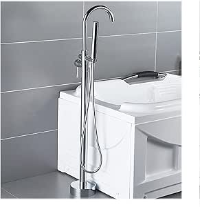 Amazon.co.jp: 360 Degree Rotating Spout Bathroom Tub Vertical Shower ...