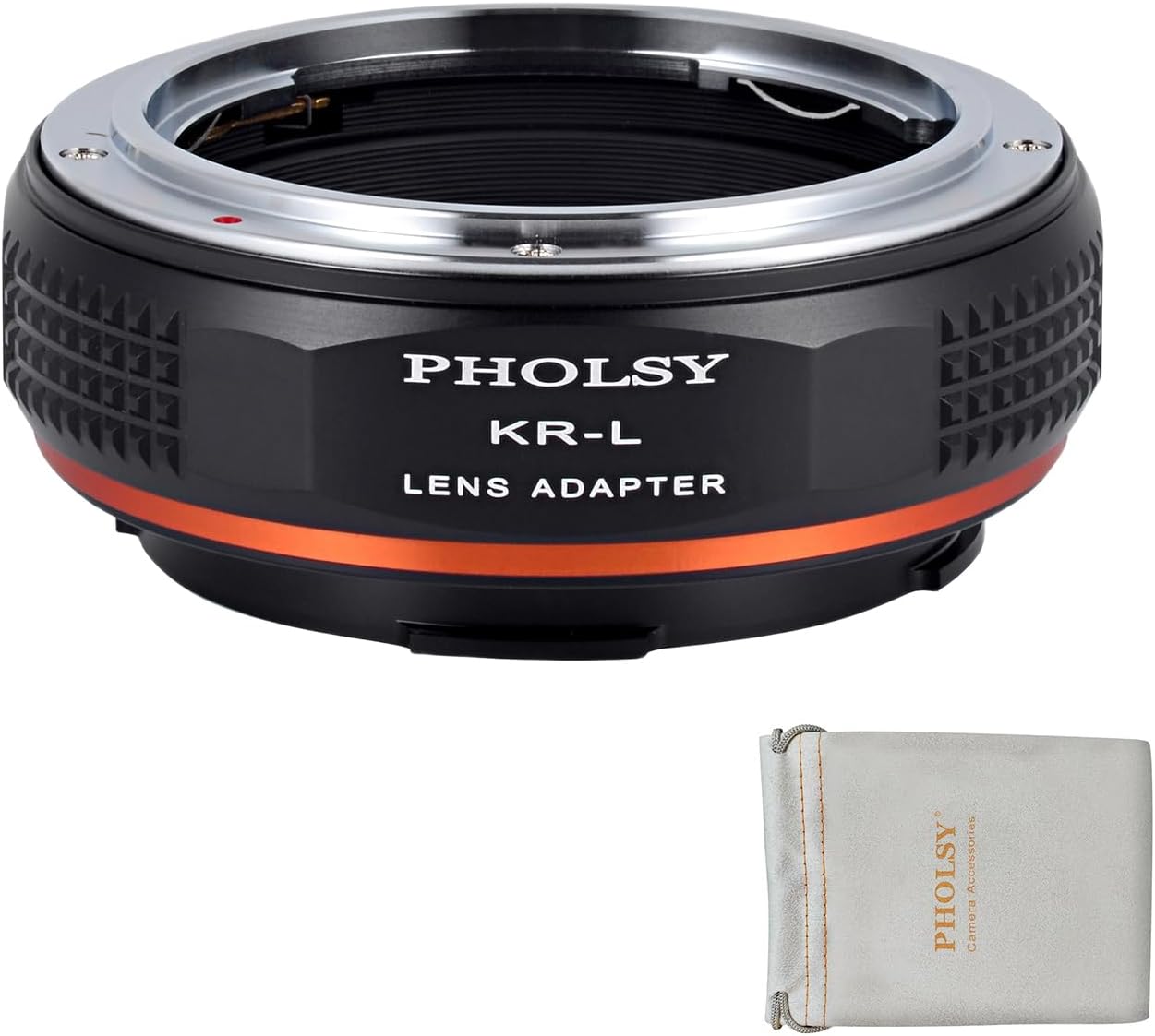 PHOLSY Lens Mount Adapter Manual Focus EF to L Compatible