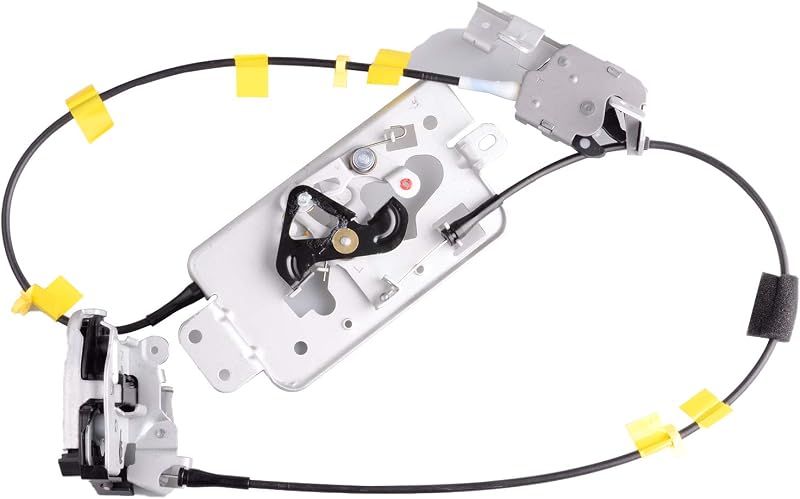Fechadura e trinco da porta com cabo unikpas para Ford F-150 Extended Cab 2004 a 2008 – traseiro esquerdo