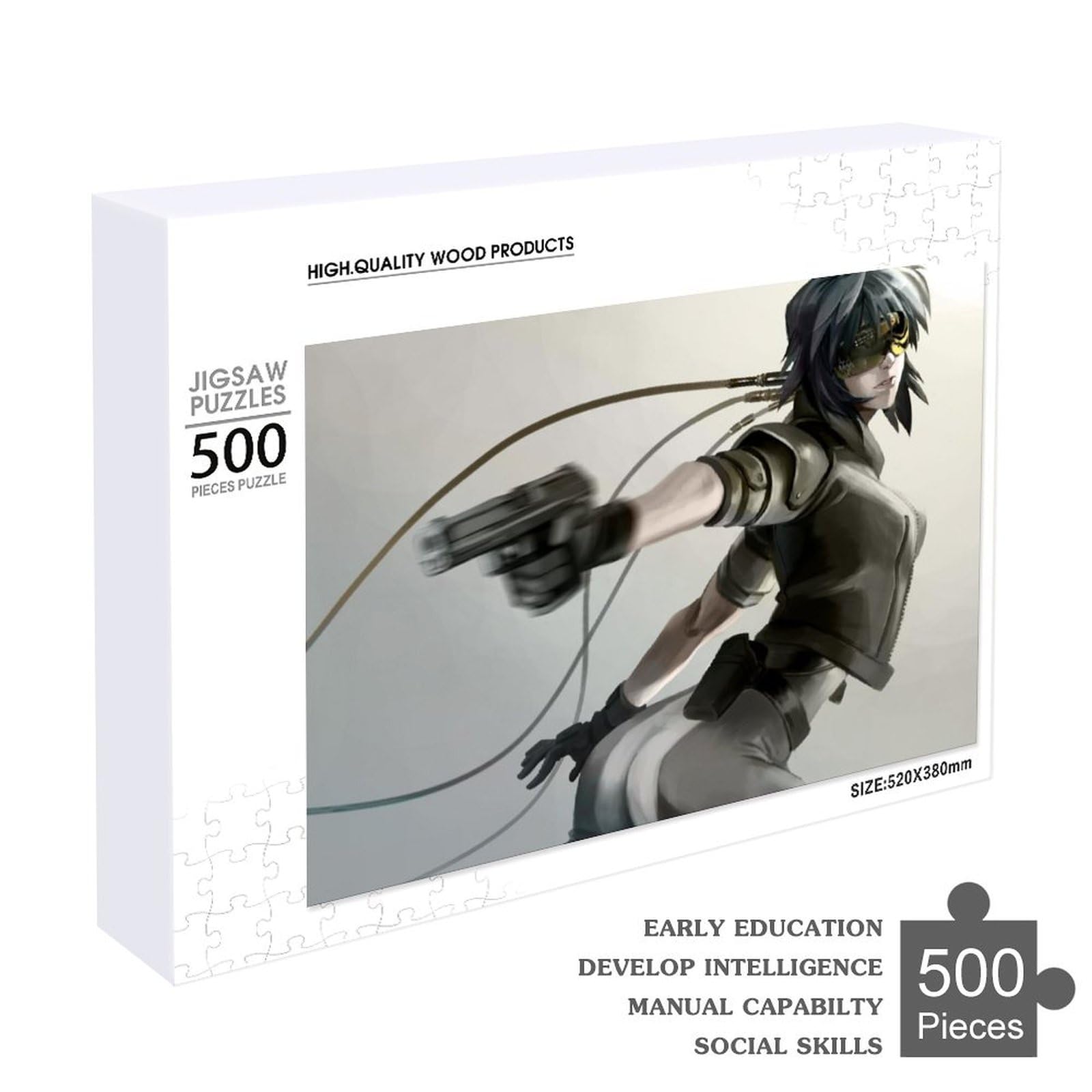 ジグソーパズル　攻殻機動隊　500ピース 攻殻機動隊 500PIECES JIGSAW PUZZLE 攻殻機動隊 500PIECES JIGSAW