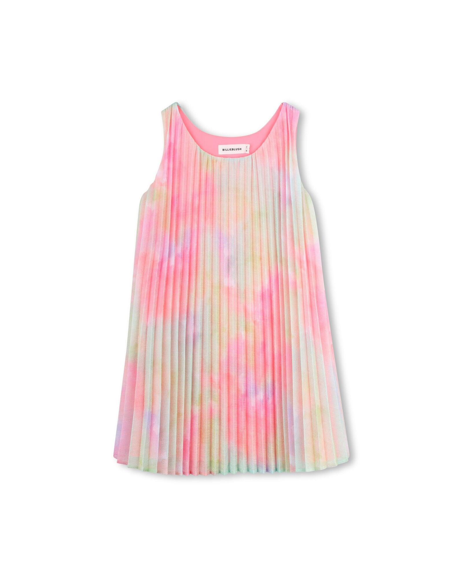 Vestido plisado multicolor Billieblush cómodo para evitar rozaduras 4