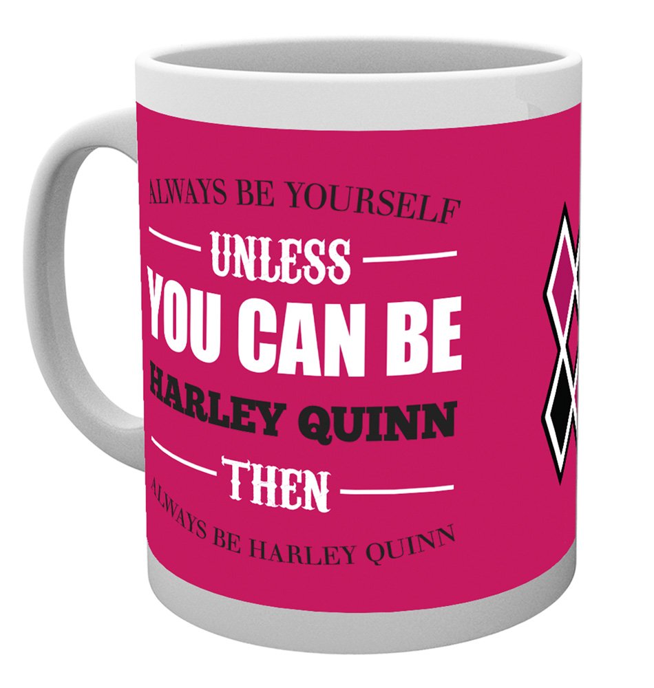 GB eye "DC Comics, Harley Quinn Be Yourself" Mug