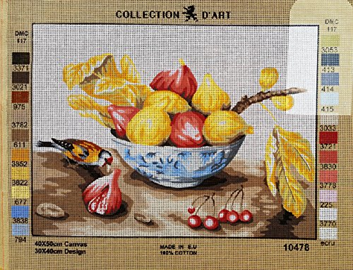 Needlepoint Painted Canvas Cross Stitch Tapestry Kit Gobelin - Life stile. 16