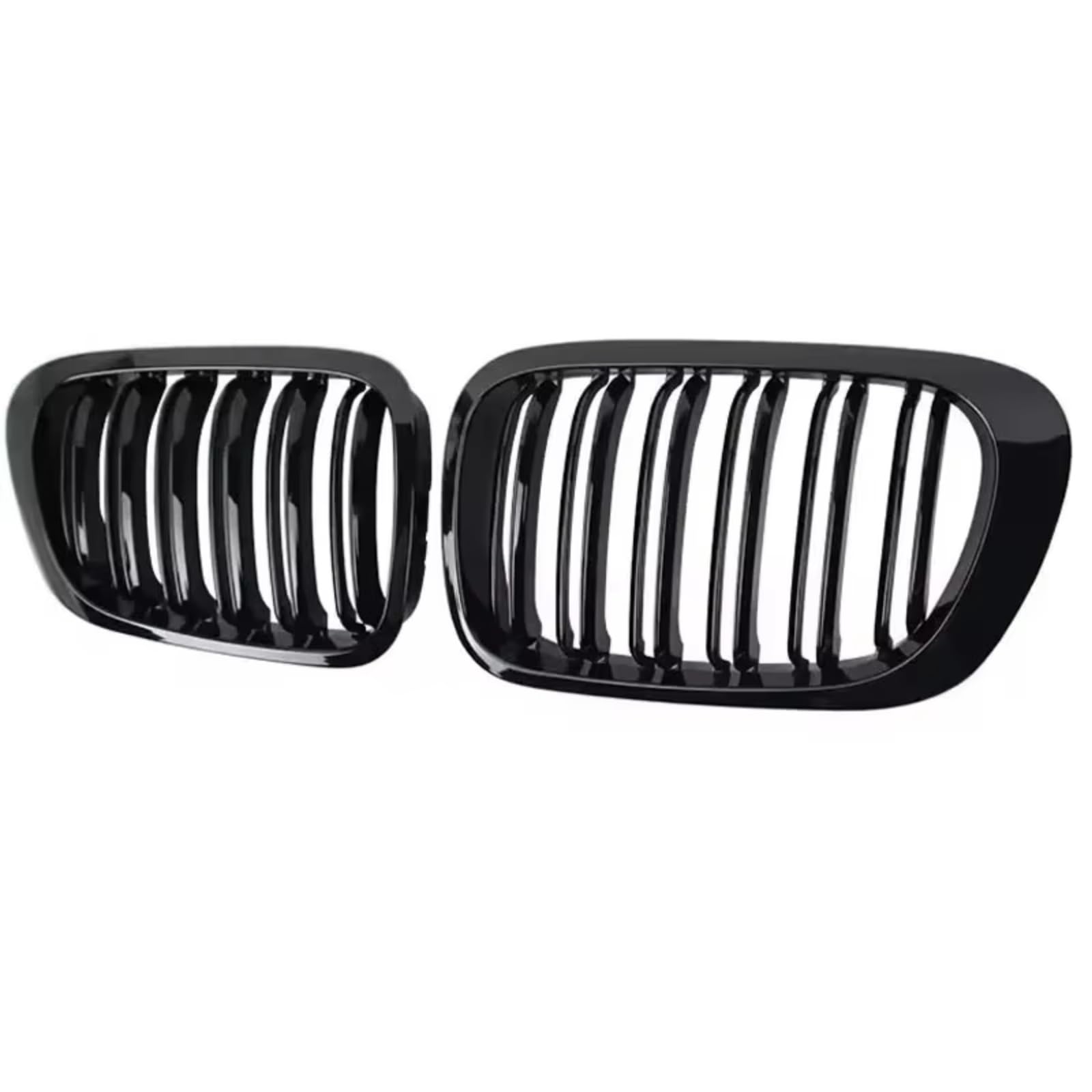 Parrilla delantera tipo riñón negra para modelos E46 de 4 puertas 5