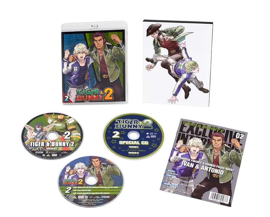 TIGER&BUNNY Blu-ray BOX〈特装限定版・6枚組〉 Amazon.co.jp: TIGER & BUNNY COMPACT Blu-ray BOX (特装限定版