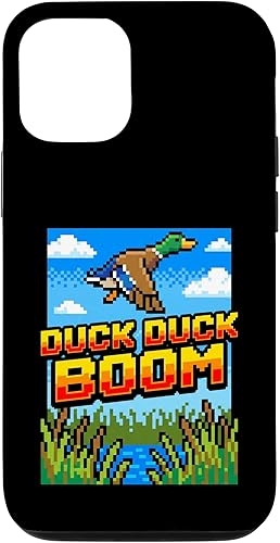 Miniatura 27 de Funny Duck Hunting Pixel Art Retro Gamer 8-Bit Arcade Boom Case for iPhone 16 Pro